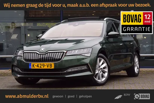 Skoda Superb Combi 1.4 TSI iV Business Edition Plus PHEV | Plug-in Hybride | Org. NL | BOVAG Garantie | Virtual Cockpit | Apple Carplay/Android Auto | Elektrische Voorstoelen met geheugen | Verwarmde Voorruit + Stoelen |