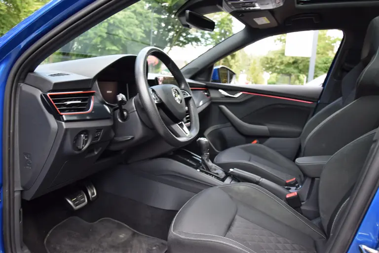 Skoda Scala 1.0 TSI 116PK Sport Business DSG Automaat | Org. NL | BOVAG Garantie | Panoramadak | Virtual Cockpit | PDC Achter | Full LED | Sportstoelen | Flippers |  Navi | Carplay | afbeelding 9
