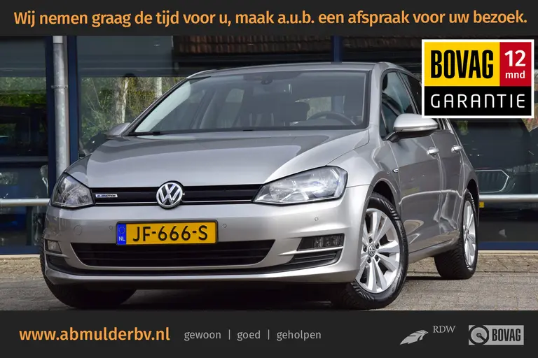 Volkswagen Golf 1.0 TSI Business Edition Connected DSG Automaat | Org. NL | BOVAG Garantie | Achteruitrijcamera | Navigatie | Cruise&Climate Control | All Season Banden | 16'' Velgen | afbeelding 1