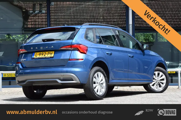 Skoda Kamiq 1.0 TSI Ambition | Org. NL | BOVAG Garantie | Apple Carplay/Android Auto | Cruise Control | Parkeersensoren Achter | Full LED | Airco | 16'' Velgen | Lane Assist | afbeelding 1