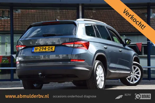 Skoda Kodiaq 1.5 TSI 150PK Business Edition DSG Automaat | Org. NL | BOVAG Garantie | Trekhaak | Achteruitrijcamera | Half Lederen Bekleding | Full LED | Navigatie | AppleCarplay/AndroidAuto |