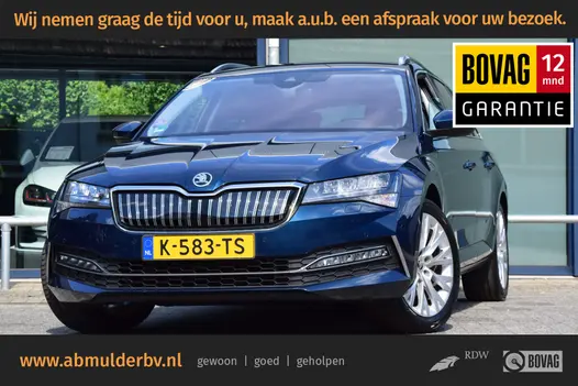 Skoda Superb Combi 1.4 TSI iV Business Edition Plus PHEV Plug-in Hybride | Org. NL | BOVAG Garantie | Trekhaak | Virtual Cockpit | Apple Carplay/Android Auto | Elektrische Voorstoelen met geheugen | Verwarmde Voorruit + Stoelen |