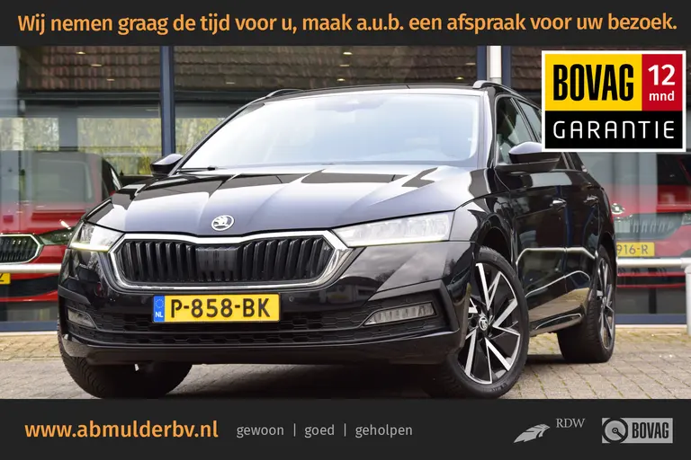 Skoda Octavia Combi 1.4 TSI iV 150PK PHEV Business Edition | Org. NL | BOVAG Garantie | Plug in Hybride | Virtual Cockpit | Navigatie | Full LED | PDC Voor&Achter | Elektrische Kofferklep | afbeelding 1