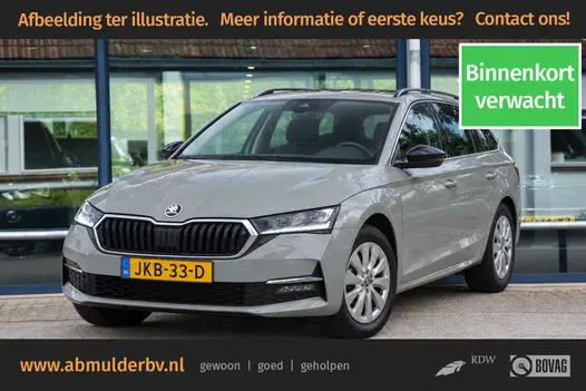 Skoda Octavia Combi 1.5 TSI 150PK MHEV Business Edition DSG Automaat | Org. NL | Fabrieks garantie | Keyless entry | Apple Carplay/Android Auto | Achteruitrij camera | Vitrual Dashboard |