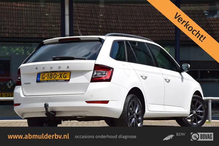Skoda Fabia Combi 1.0 TSI 96PK Business Edition | Org NL | BOVAG Garantie | Trekhaak | Navigatie | Stoelverwarming | Parkeersensoren | Apple Carplay/Android Auto | 16'' Velgen | afbeelding 1