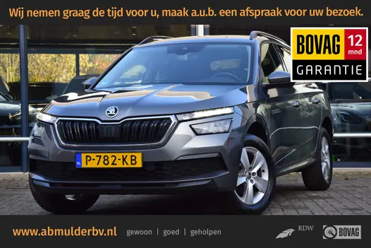 Skoda Kamiq 1.0 TSI 110KP Ambition DSG Automaat | Org. NL | BOVAG Garantie | Cruise&Climate Control | Apple Carplay/Android Auto | PDC Achter | Full LED | Lane Assist | 16'' Velgen |