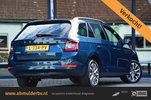 Skoda Fabia Combi 1.0 TSI 96PK Business Edition | Org. NL | BOVAG Garantie | Trekhaak | Cruise Control | 16'' Velgen | Apple Carplay/Android Auto | Airco | Parkeersensoren | DAB Radio |