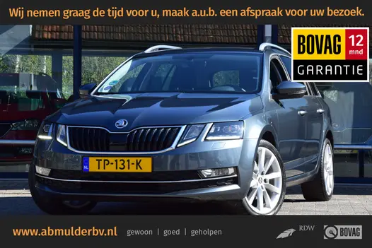 Skoda Octavia Combi 1.0 TSI Greentech Style Business DSG Automaat | Org. NL | BOVAG Garantie | Achteruitrijcamera | Stoelverwarming |  Lederen Bekleding | Full LED | Apple Carplay/Android Auto |