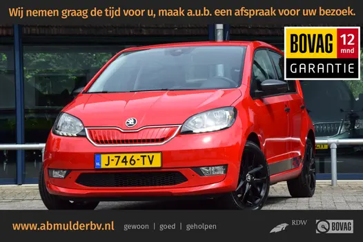 Skoda Citigo e-iV EV Ambition | Volledig Elektrisch | Org. NL | BOVAG Garantie | Stoelverwarming | PDC Achter | Climate Control | 16'' Velgen | DAB Radio | Bluetooth Telefoonverbinding |