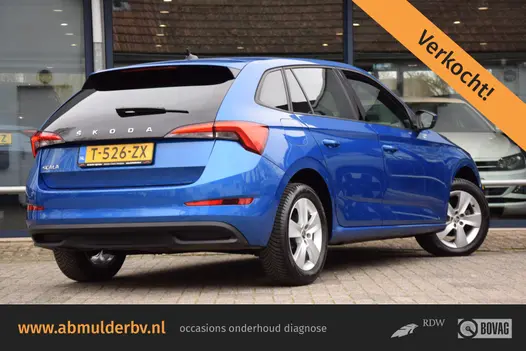 Skoda Scala 1.0 TSI 110PK Sport Business | Org. NL | BOVAG Garantie | Vitrual Cockpit| Parkeersensoren Voor&Achter | Sunset | Cruise&Climate Control | All Season Banden | Apple Carplay/Android Auto |