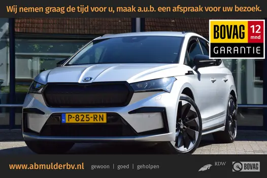 Skoda Enyaq iV 80 Sportline | Org. NL | BOVAG Garantie | Adaptive Cruise Control | 21'' Velgen | Matrix Koplampen |  Apple Carplay/Android Auto | Stoel&Stuurverwarming | Achteruitrijcamera |
