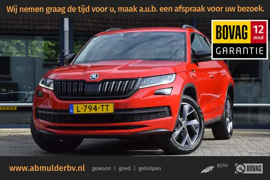 Skoda Kodiaq 1.5 TSI 150PK Sportline Business 7p / 7 Persoons | BOVAG Garantie | Org. NL | Trekhaak wegklapbaar | PDC V+A incl. Camera | Apple Carplay/Android Auto | Verwarmbare voorstoelen | Virtual Cockpit |