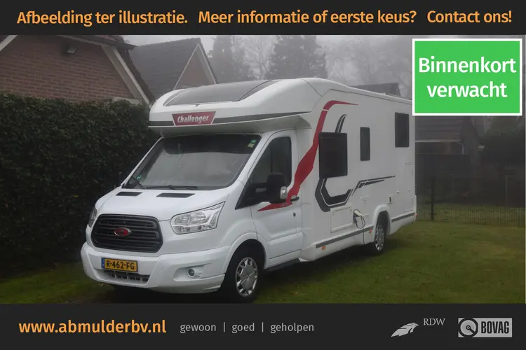 Challenger 287 GA *WORDT VERWACHT* | 170PK | Handgeschakeld | 4 slaapplekken, 2x vast + hefbed |