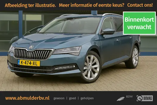 Skoda Superb Combi 1.4 TSI iV 220PK Business Edition Plus PHEV DSG Automaat | Org. NL | BOVAG Garantie |  Adaptive Cruise Control | Virtual Dashboard | Verwarmde Voorruit | Apple Carplay/Android Auto |