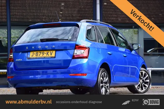 Skoda Fabia Combi 1.0 TSI 96PK Business Edition | NL-Auto | incl. BOVAG Garantie | Lage KM stand NAP | Navigatie | Parkeersensoren | 16'' Velgen | Apple Carplay/Android Auto | Cruise Control | DAB |