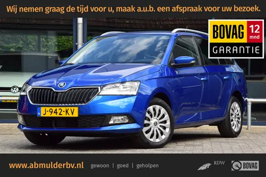 Skoda Fabia Combi 1.0 TSI 96PK Ambition | Org. NL | BOVAG Garantie | Trekhaak | Automatische Airco | Cruise Control | DAB Radio | Parkeersensoren | Apple Carplay/Android Auto |