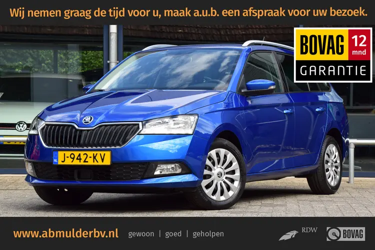Skoda Fabia Combi 1.0 TSI 96PK Ambition | Org. NL | BOVAG Garantie | Trekhaak | Automatische Airco | Cruise Control | DAB Radio | Parkeersensoren | Apple Carplay/Android Auto |