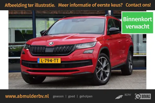Skoda Kodiaq 1.5 TSI 150PK Sportline Business 7p / 7 Persoons | BOVAG Garantie | Org. NL | Trekhaak wegklapbaar | PDC V+A incl. Camera | Apple Carplay/Android Auto | Verwarmbare voorstoelen | Virtual Cockpit |