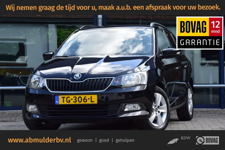 Skoda Fabia Combi 1.0 TSI 96PK Ambition | Org. NL | BOVAG Garantie | Cruise Control | Stoelverwarming | Airco | Parkeersensoren Achter | Bluetooth Telefoonverbinding | 15'' Velgen |