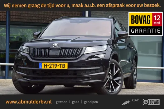 Skoda Kodiaq 1.5 TSI 150PK Sportline Business DSG Automaat | Org. NL | BOVAG Garantie | Virtual Cockpit | Camera | 20'' Velgen | Stoel&Voorruitverwarming | Elektrische Kofferklep |