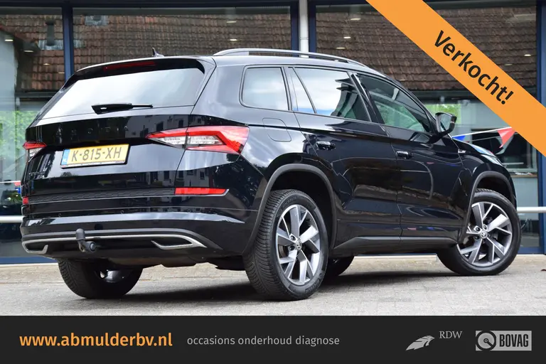 Skoda Kodiaq 1.5 TSI 150PK Sportline Business DSG Automaat | BOVAG Garantie | Org. NL | Trekhaak | Vitrueel Dashboard | Camera | Stoel&Stuur verwarming | Full LED | 19'' Velgen | afbeelding 1