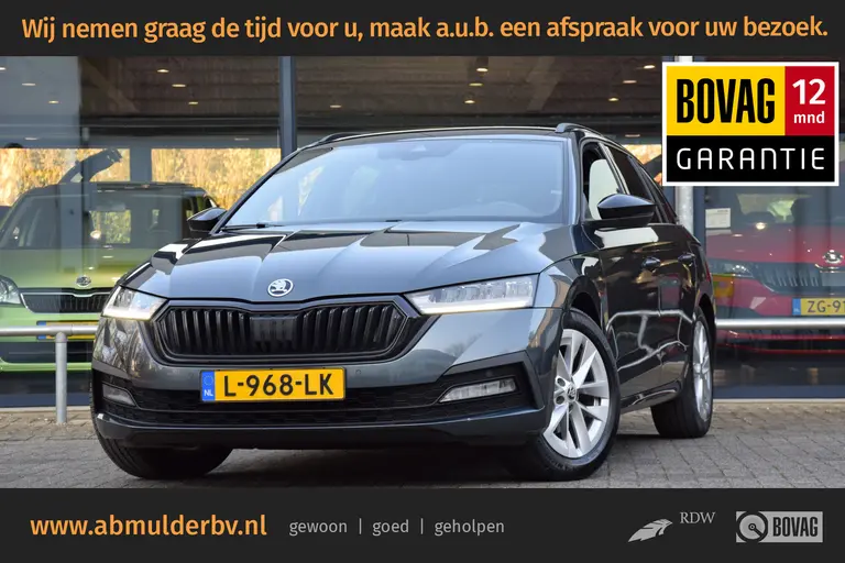 Skoda Octavia Combi 1.5 e-TSI Sport Business | Org. NL | BOVAG Garantie | Trekhaak | Adaptieve Cruise Control | Virtual Cockpit | Stoelverwarming | Achteruitrijcamera | Carplay | afbeelding 1