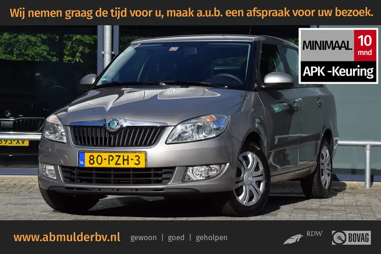 Skoda Fabia Combi 1.2 TSI Ambition | Org. NL | APK 9-2027 | Cruise Control | Airconditioning | All Season Banden | CD/AUX | Centrale Vergrendeling |