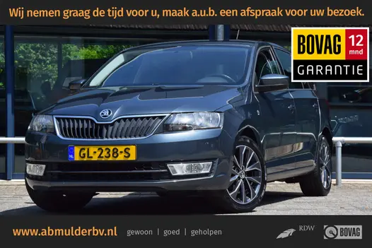 Skoda Rapid Spaceback 1.2 TSI 90PK Greentech Style Edition | Org. NL | BOVAG Garantie | Trekhaak | Navigatie | Stoelverwarming | 16'' Velgen | PDC Achter | Bluetooth | Multifunctioneel Stuurwiel |
