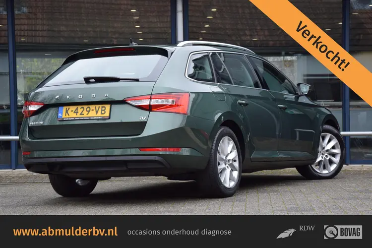 Skoda Superb Combi 1.4 TSI iV Business Edition Plus PHEV | Plug-in Hybride | Org. NL | BOVAG Garantie | Virtual Cockpit | Apple Carplay/Android Auto | Elektrische Voorstoelen met geheugen | Verwarmde Voorruit + Stoelen |
