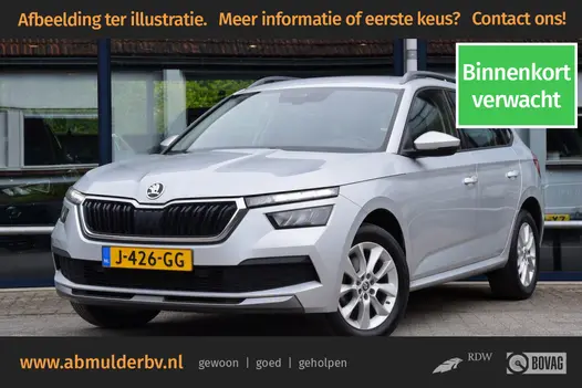 Skoda Kamiq 1.0 TSI 116PK Sport Business DSG Automaat | Org. NL | BOVAG Garantie | Vitrual Dashboard | Lichtmetalen velgen 18" Crater | Parkeersensoren |