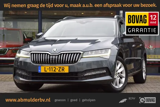 Skoda Superb Combi 1.5 TSI 150K ACT Business Edition DSG Automaat | Org. NL | BOVAG Garantie | Adaptive Cruise Control | Full LED | 17'' Velgen Met All Season Banden | PDC Voor&Achter |