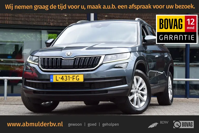 Skoda Kodiaq 1.5 TSI 150PK Business Edition DSG Automaat | Org. NL | BOVAG Garantie | Trekhaak | Achteruitrijcamera | Virtual Cockpit | Full LED | 18'' Velgen | Apple Carplay/Android Auto | afbeelding 1