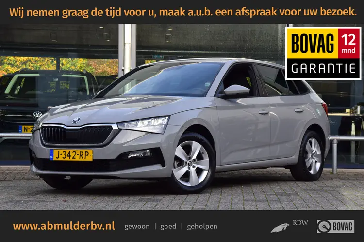 Skoda Scala 1.0 TSI 115PK Sport Business DSG Automaat | Org. NL | BOVAG Garantie | Cruise & Climate Control | Parkeersensoren | Full LED | Sportstoelen | Apple Carplay / Android Auto |