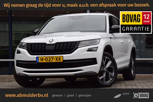 Skoda Kodiaq 1.5 TSI 150PK Sportline Business DSG Automaat | Org. NL | BOVAG Garantie | Trekhaak | Panoramadak | Virtual Cockpit | Camera | Stoelverwarming | Adaptive Cruise | Full LED |