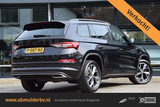 Skoda Kodiaq 1.5 TSI 150PK Sportline Business DSG Automaat | Org. NL | BOVAG Garantie | Trekhaak | Lederen Interieur | 19'' Velgen | Camera | Matrix LED | Virtual Cockpit | El. Kofferklep |