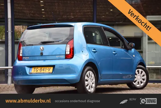 Skoda Citigo 1.0 Greentech Ambition | Org. NL | BOVAG Garantie | Cruise Control | Airconditioning | Bluetooth Telefoonverbinding | All Season Banden | LED Dagrijverlichting |