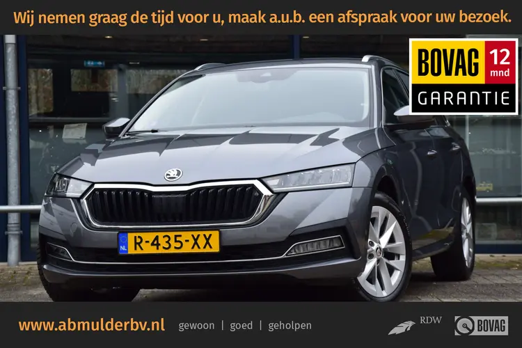 Skoda Octavia Combi 1.5 e-TSI 150PK Business Edition Plus DSG Automaat | BOVAG Garantie | Trekhaak | Adaptive Cruise Control | Full LED | Apple Carplay/Android Auto |  Virtual Cockpit | Stoelverwarming |