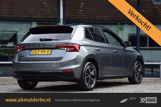 Skoda Fabia 1.0 TSI 116PK Monte Carlo DSG Automaat | Org. NL | Fabrieks Garantie | Stoelverwarming | Apple Carplay/Android Auto | Parkeersensoren voor en achter |