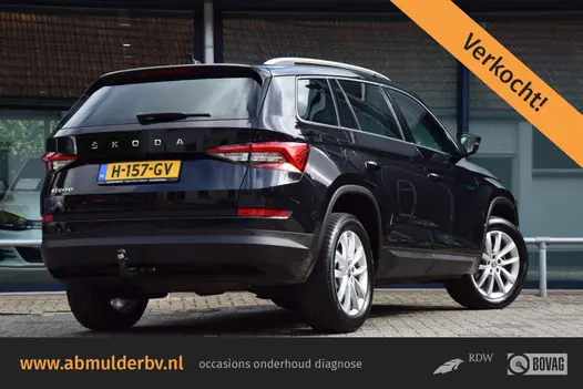 Skoda Kodiaq 1.5 TSI 150PK Business Edition DSG Automaat | BOVAG Garantie | Geen import | Trekhaak | Adaptive Cruise | Elektrische Kofferklep | Camera | Full LED | Half Leder | Stoelverwarming |