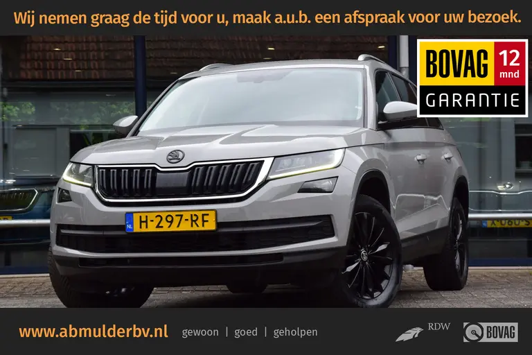 Skoda Kodiaq 1.5 TSI 150PK Business Edition | BOVAG Garantie | Org. NL | Trekhaak | Achteruitrijcamera | 18'' Velgen Met All Season Banden | Full LED | Cruise&Climate Control | afbeelding 1