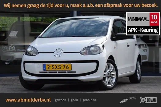 Volkswagen up! 1.0 60PK take up! BlueMotion | Org. NL | 15'' Velgen Met All Season Banden | Airco | Comfort pakket (centrale vergrendeling met afstandsbediening, elektrische ramen voor) |
