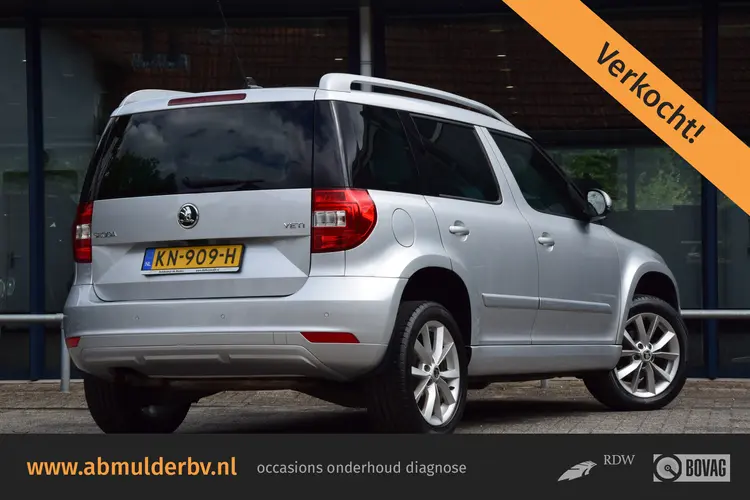 Skoda Yeti 1.2 TSI Greentech JOY DSG Automaat | Org. NL | BOVAG Garantie | Stoelverwarming | Cruise&Climate Control | Navigatie | Bluetooth | Multifunctioneel Stuur | PDC Achter |