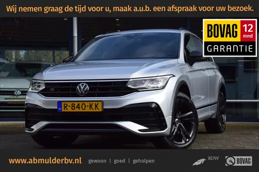 Volkswagen Tiguan 1.4 TSI 150PK eHybrid R-Line Business+ DSG Automaat PHEV Plug-in Hybride | Org. NL | BOVAG Garantie | Trekhaak | Full LED | Vitrual Dashboard | Camera |