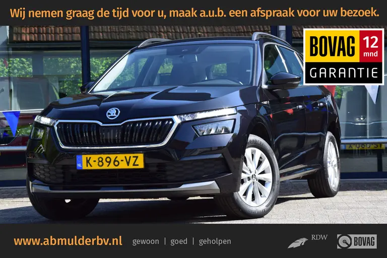 Skoda Kamiq 1.0 TSI 110PK Ambition | Org. NL | BOVAG Garantie | Cruise Control | 16'' Velgen | Full LED | DAB+ | Apple Carplay/Android Auto | Airconditioning | Multifunctioneel Stuur | afbeelding 1