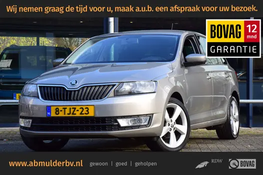 Skoda Rapid Spaceback 1.2 TSI 86PK Greentech Elegance Businessline Pro | BOVAG Garantie | NL-Auto | Navigatie | Parkeersensoren Achter | Cruise & Climate Control |17" Velgen | Bluetooth | Stoelverwarming |