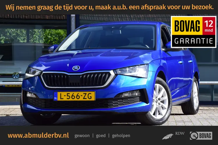 Skoda Scala 1.0 TSI Online Edition 111PK | Org. NL | BOVAG Garantie | Parkeersensoren | Full LED | DAB+ | Apple Carplay/Android Auto | Cruise Control | 16'' Velgen | Multifunctioneel Stuurwiel |