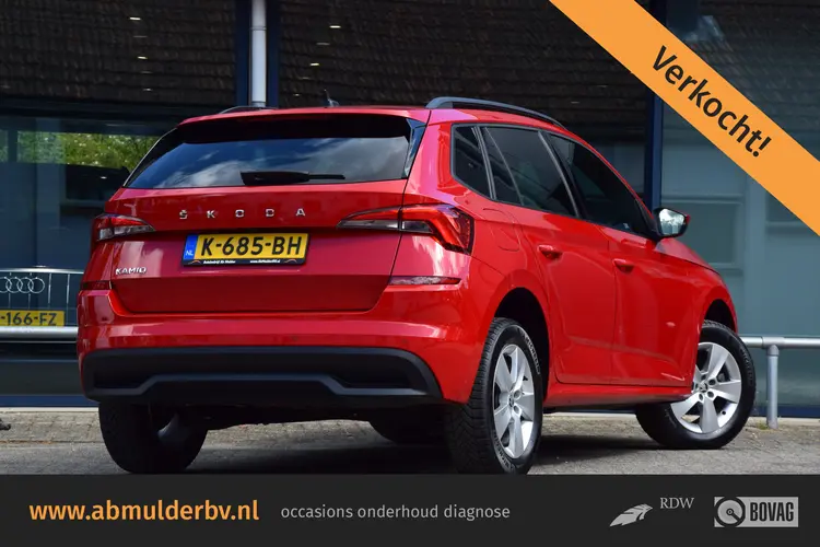 Skoda Kamiq 1.0 TSI Sport Business DSG Automaat | Org. NL | BOVAG Garantie | Camera | Full LED | Cruise&Climate Control | Dodehoekdetectie | Apple Carplay/Android Auto |