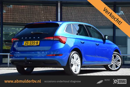 Skoda Scala 1.0 TSI 116PK First Edition | Org. NL | BOVAG Garantie | Trekhaak | Apple Carplay/Android Auto | Automatische Airco | Stoelverwarming | DAB | 18'' Velgen | PDC Achter |