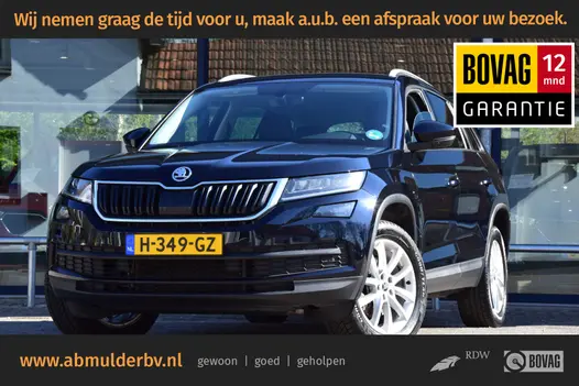 Skoda Kodiaq 1.5 TSI Business Edition DSG Automaat 7p / 7 persoons | Org. NL | BOVAG Garantie | Trekhaak | Camera | Half Leder | Full LED | Cruise&Climate Control | 18'' Velgen |