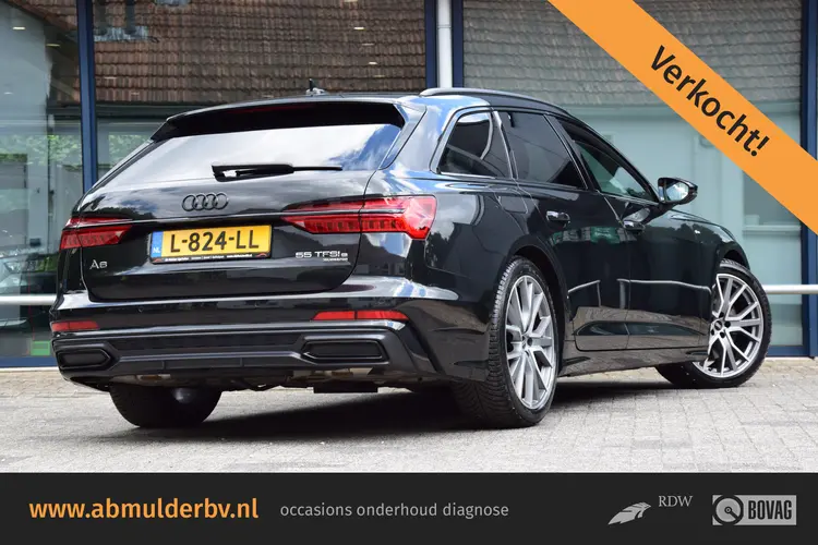 Audi A6 Avant 55 TFSI e 340PK quattro Competition PHEV Plug-in Hybride | Geen import! | incl. BOVAG Garantie | Trekhaak | LED Matrix | 20'' Velgen | S-Line | Apple Carplay/Android Auto | Stoelverwarming |
